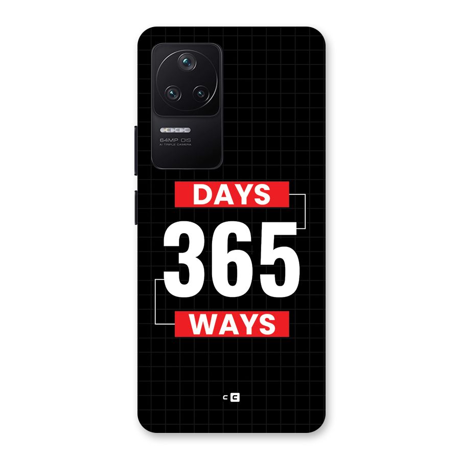 Year Ways Back Case for Poco F4 5G