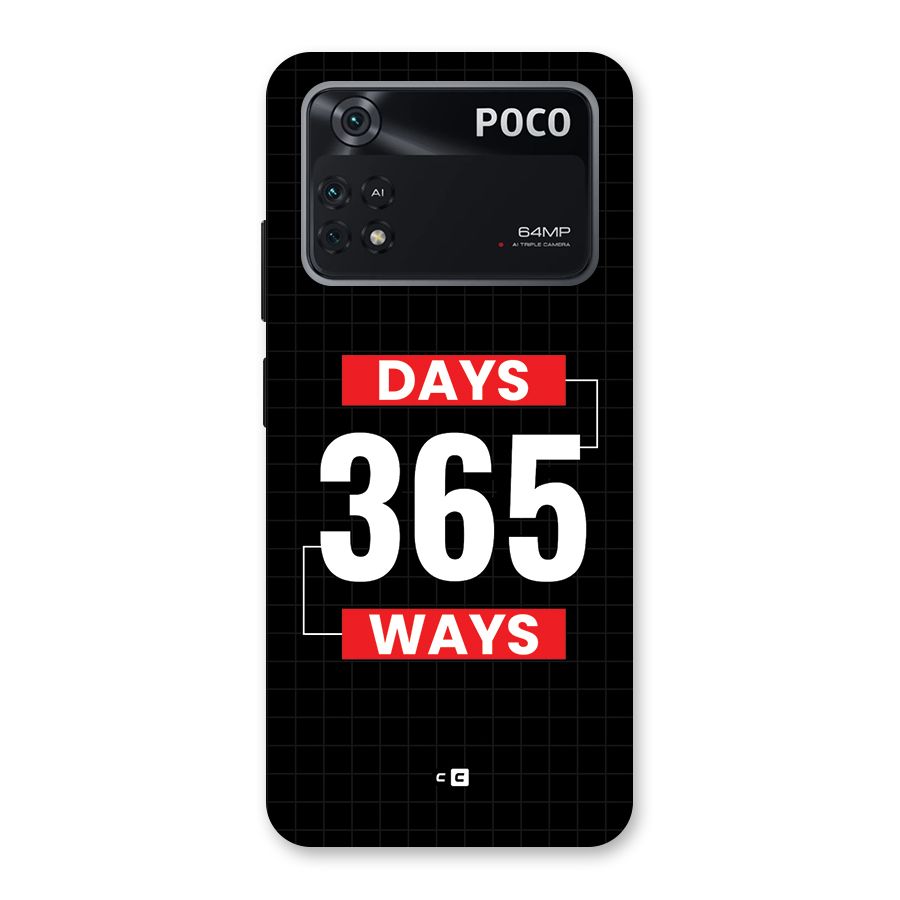 Year Ways Back Case for Poco M4 Pro 4G