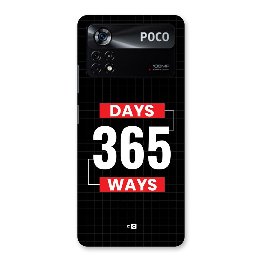 Year Ways Back Case for Poco X4 Pro 5G