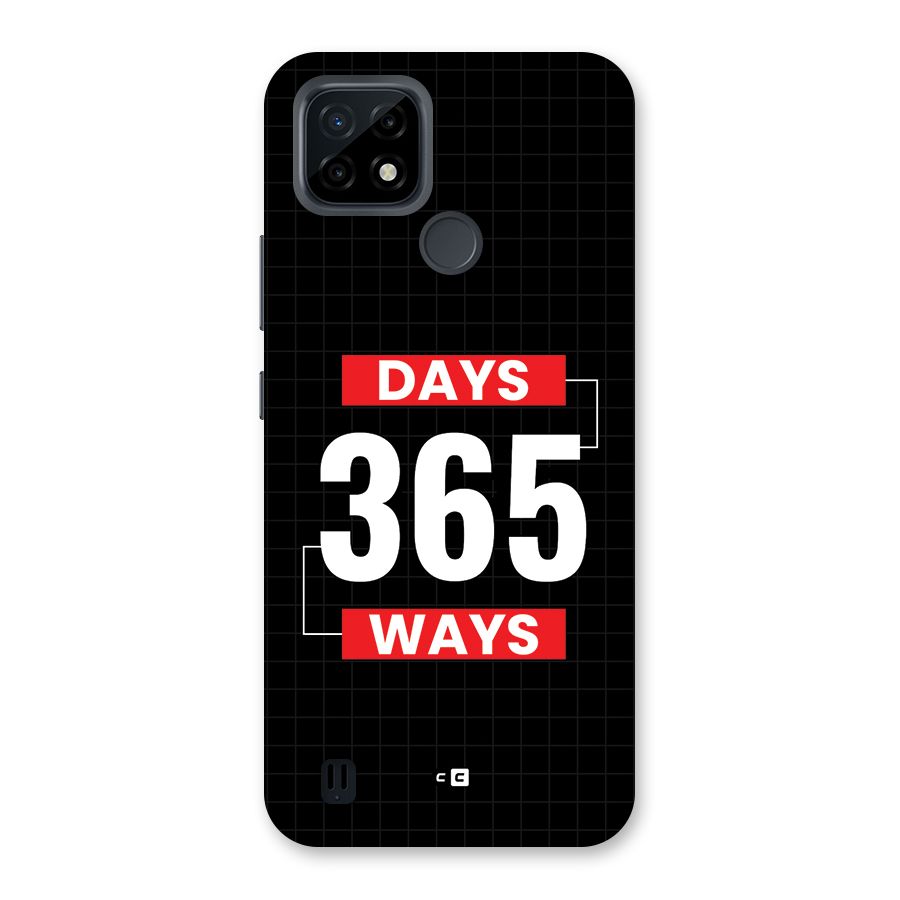 Year Ways Back Case for Realme C21