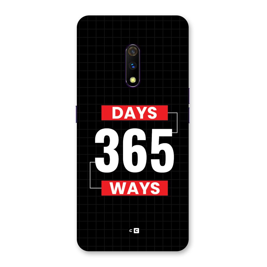 Year Ways Back Case for Realme X