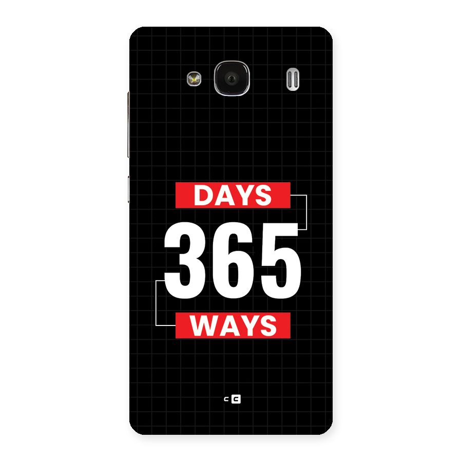 Year Ways Back Case for Redmi 2