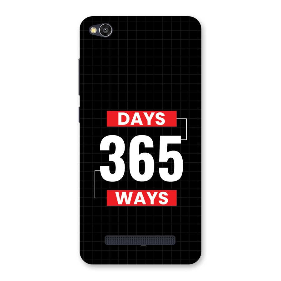 Year Ways Back Case for Redmi 4A
