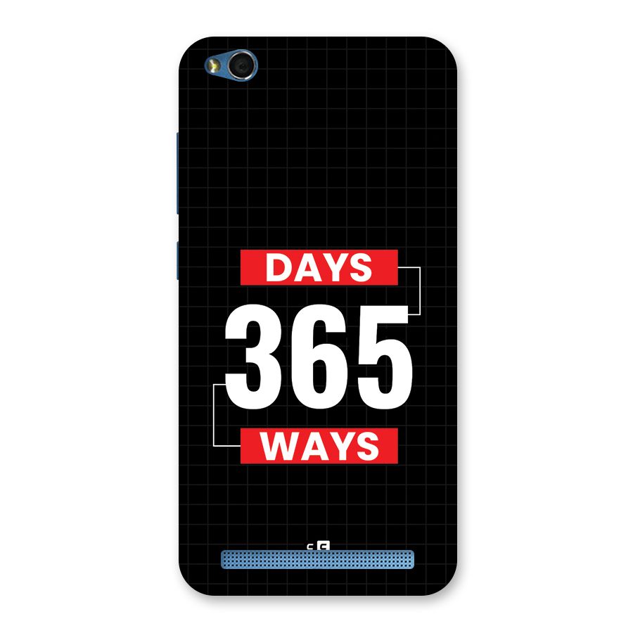 Year Ways Back Case for Redmi 5A