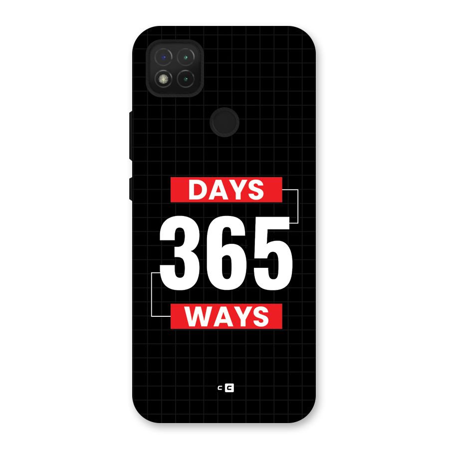 Year Ways Back Case for Redmi 9