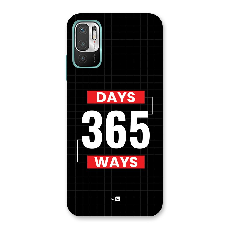 Year Ways Back Case for Redmi Note 10T 5G