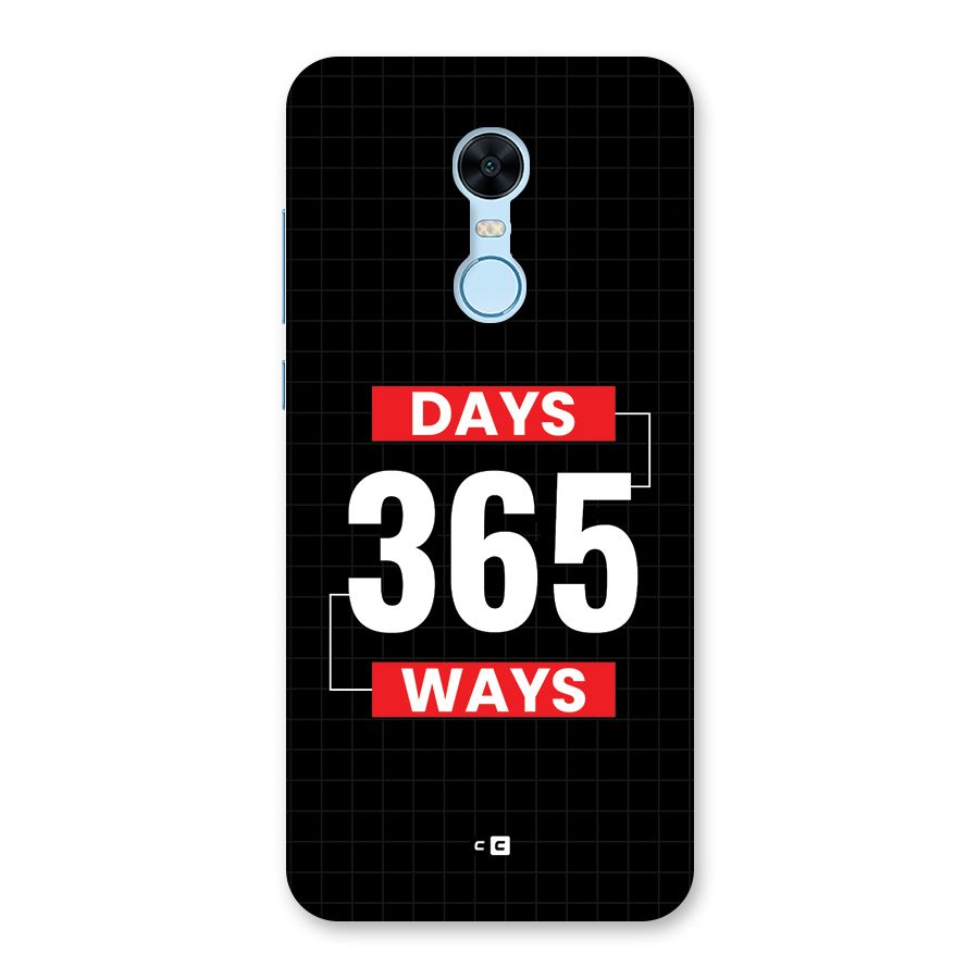 Year Ways Back Case for Redmi Note 5