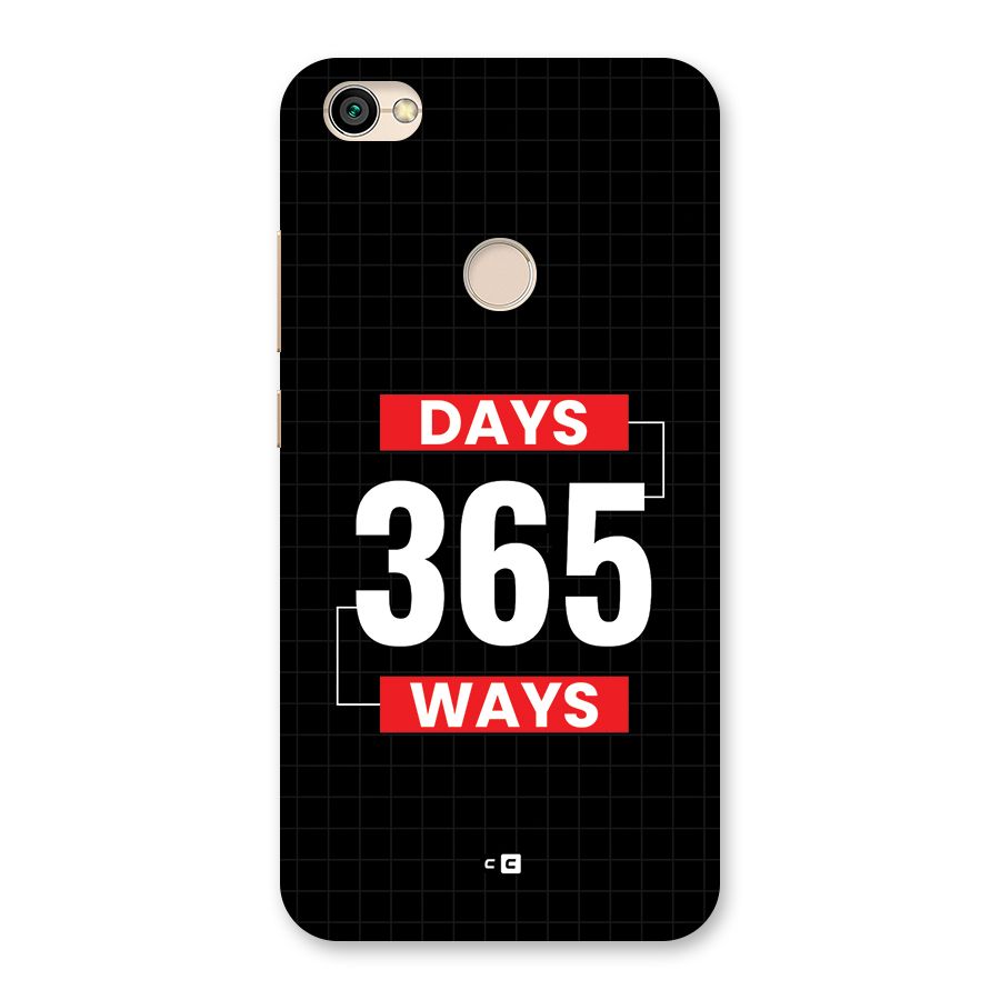 Year Ways Back Case for Redmi Y1 2017