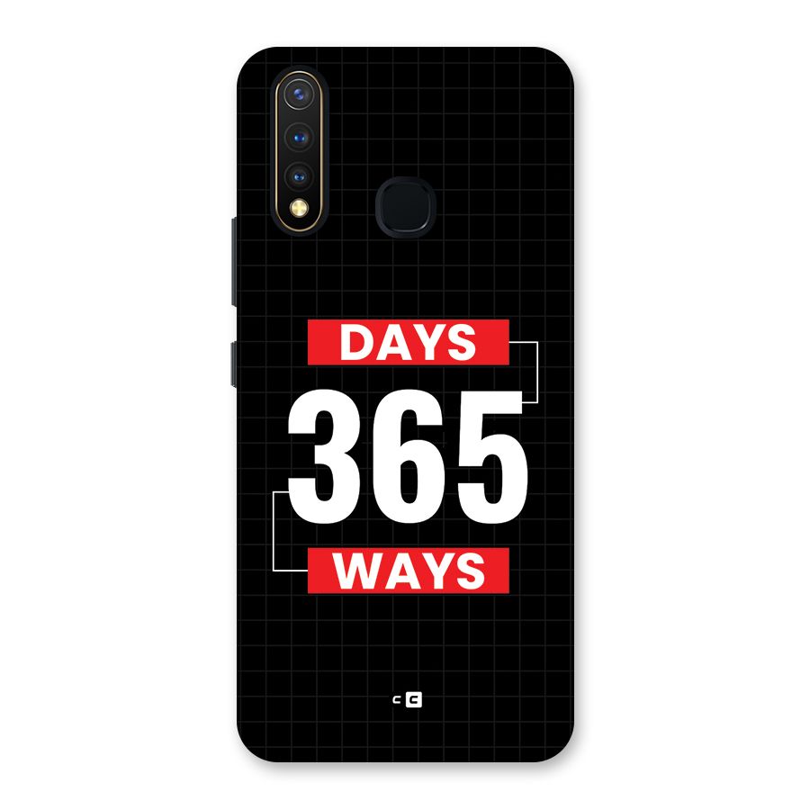 Year Ways Back Case for Vivo Y19
