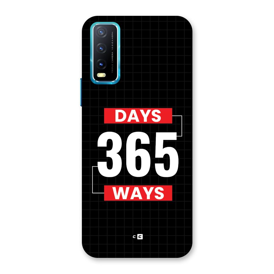 Year Ways Back Case for Vivo Y20A
