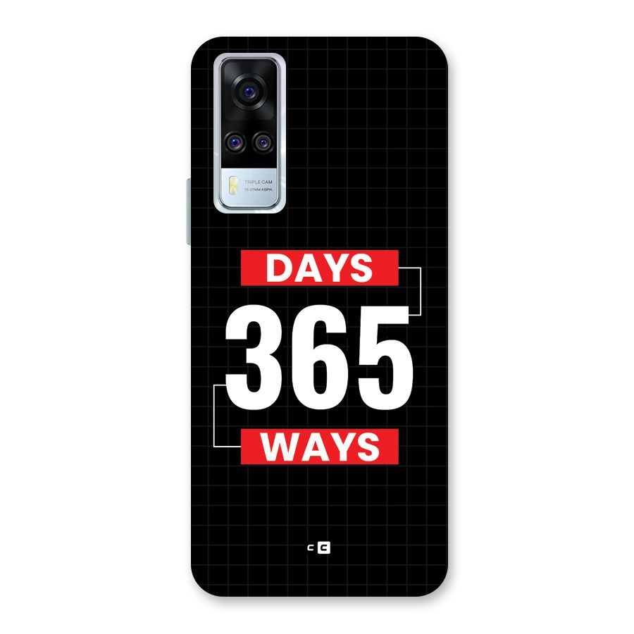 Year Ways Back Case for Vivo Y31