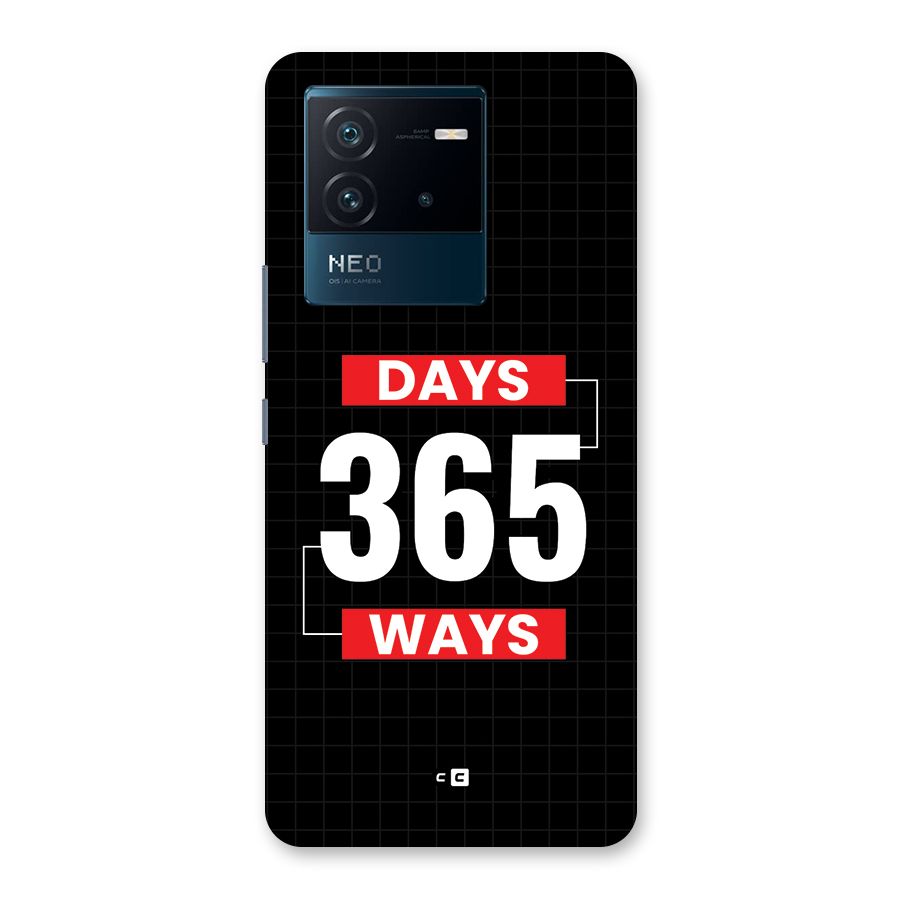 Year Ways Back Case for Vivo iQOO Neo 6 5G
