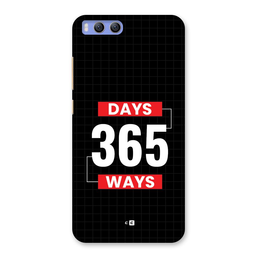 Year Ways Back Case for Xiaomi Mi 6
