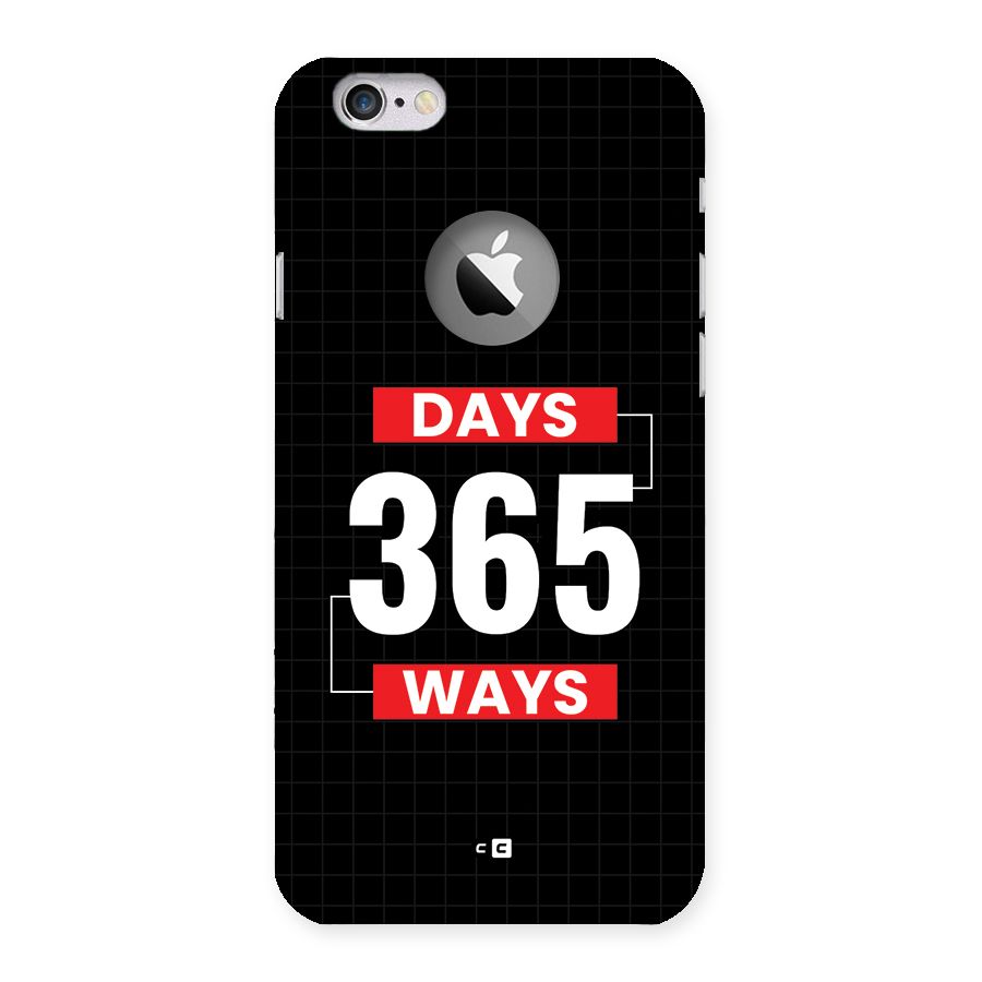 Year Ways Back Case for iPhone 6 Logo Cut