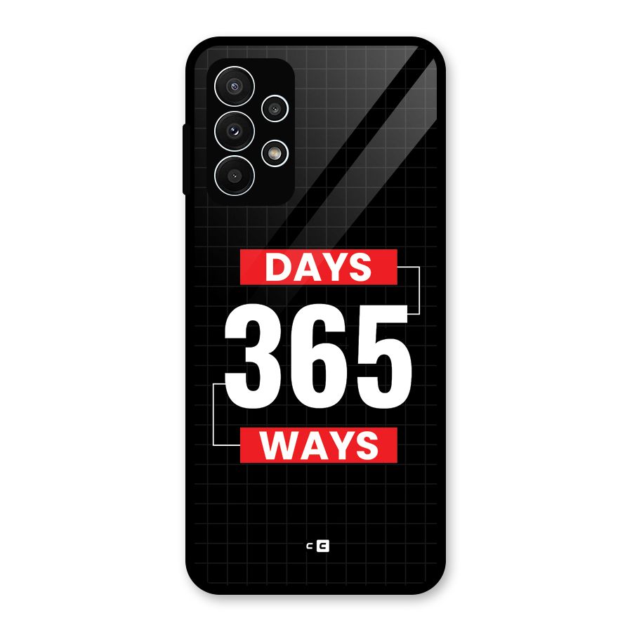 Year Ways Glass Back Case for Galaxy A23