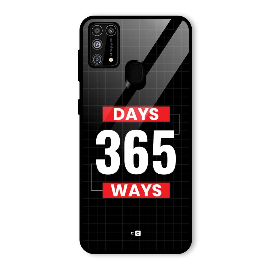 Year Ways Glass Back Case for Galaxy F41