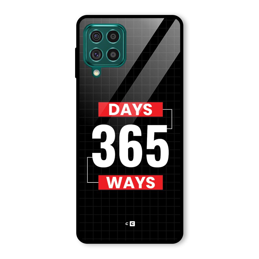 Year Ways Glass Back Case for Galaxy F62