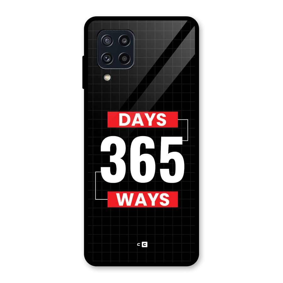 Year Ways Glass Back Case for Galaxy M32