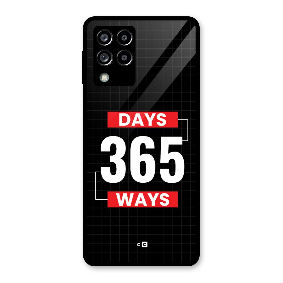 Year Ways Glass Back Case for Galaxy M53 5G
