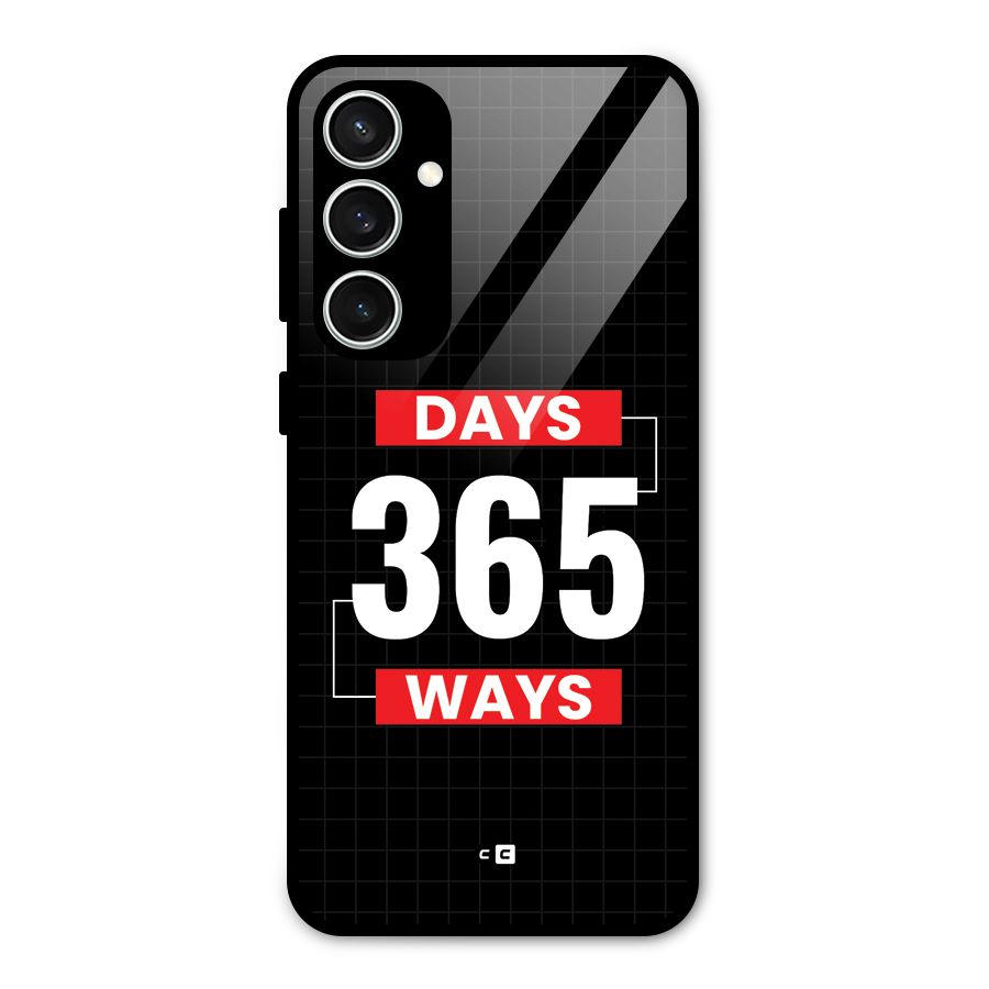 Year Ways Glass Back Case for Galaxy S23 FE