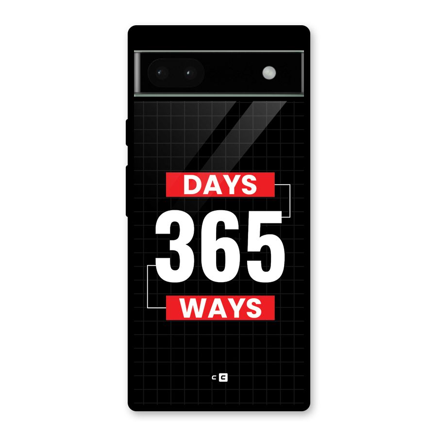 Year Ways Glass Back Case for Google Pixel 6a