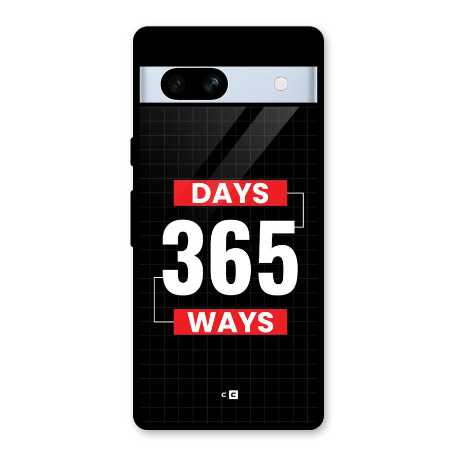 Year Ways Glass Back Case for Google Pixel 7a