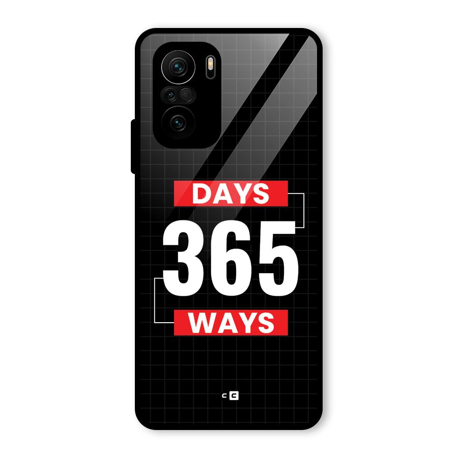 Year Ways Glass Back Case for Mi 11X Pro
