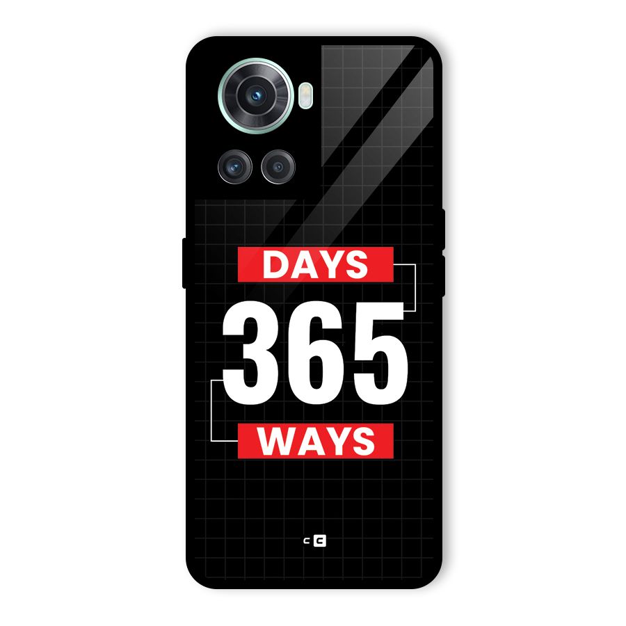 Year Ways Glass Back Case for OnePlus 10R
