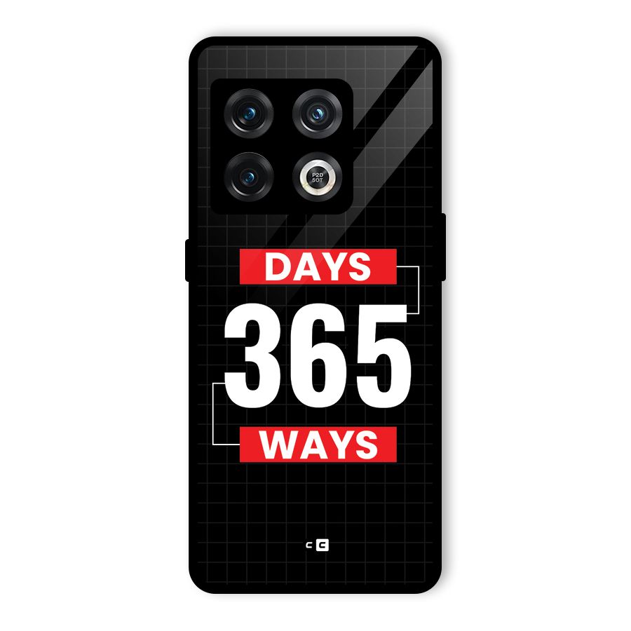 Year Ways Glass Back Case for OnePlus 10 Pro 5G