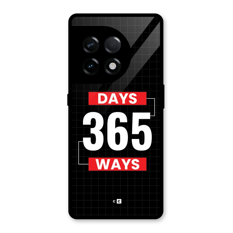 Year Ways Glass Back Case for OnePlus 11R
