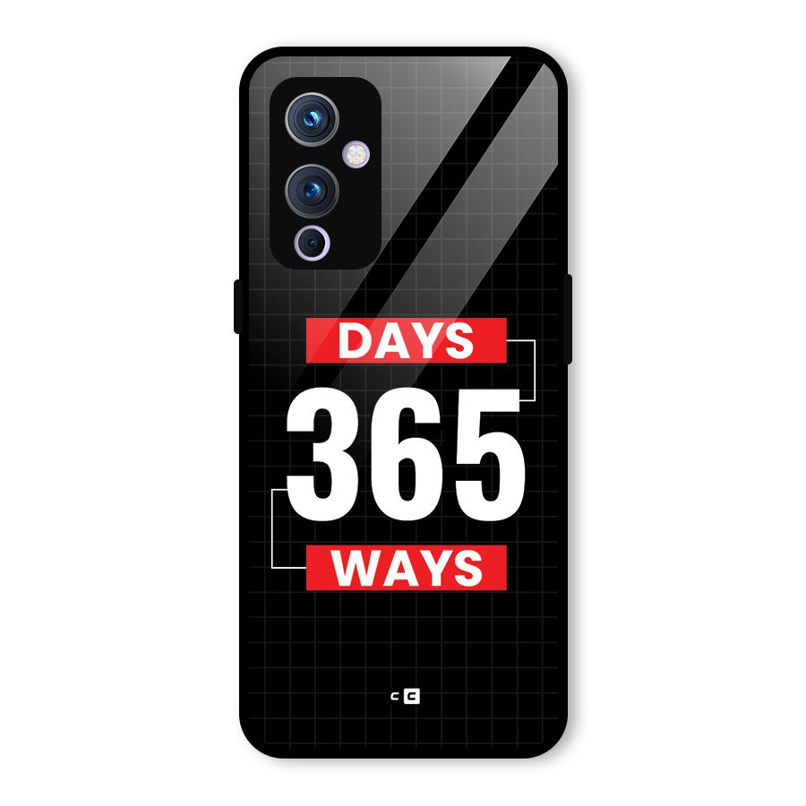 Year Ways Glass Back Case for OnePlus 9
