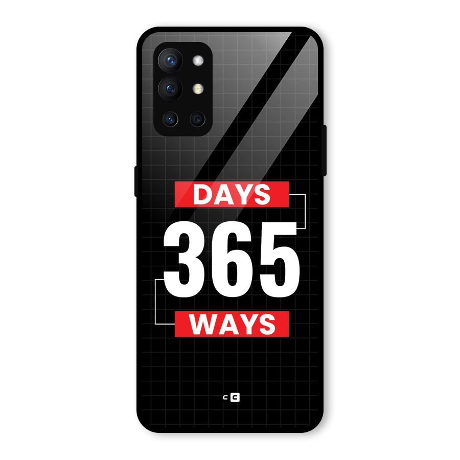 Year Ways Glass Back Case for OnePlus 9R