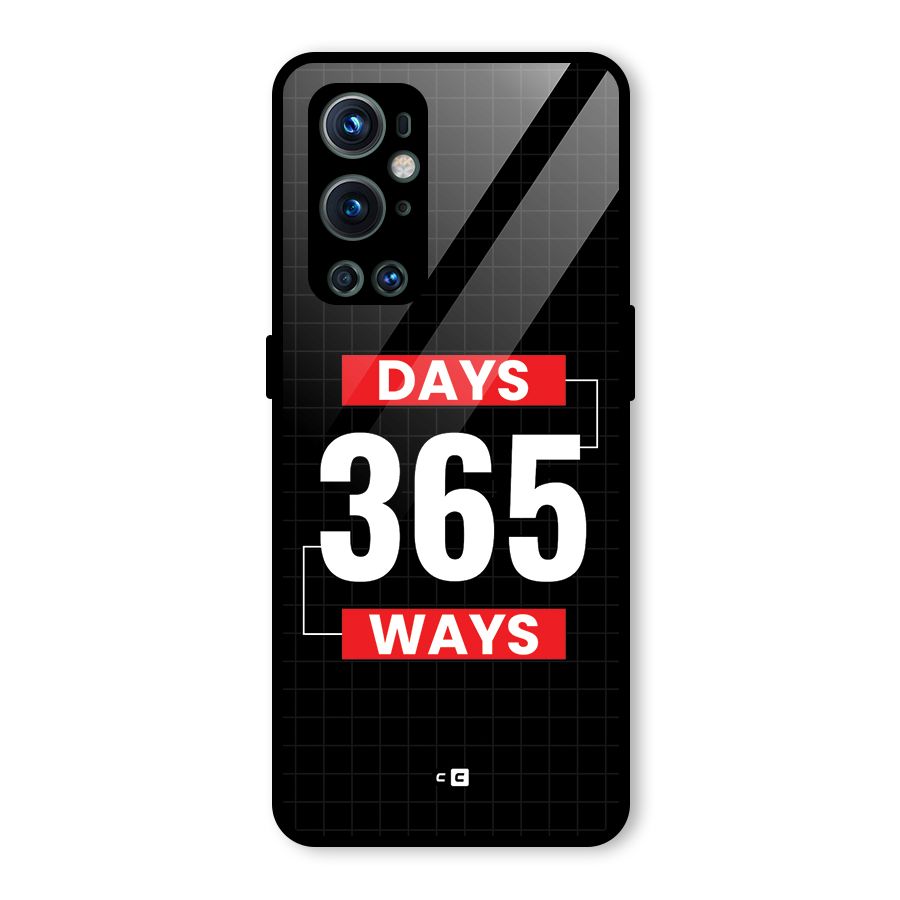 Year Ways Glass Back Case for OnePlus 9 Pro