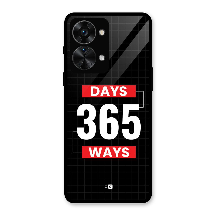 Year Ways Glass Back Case for OnePlus Nord 2T
