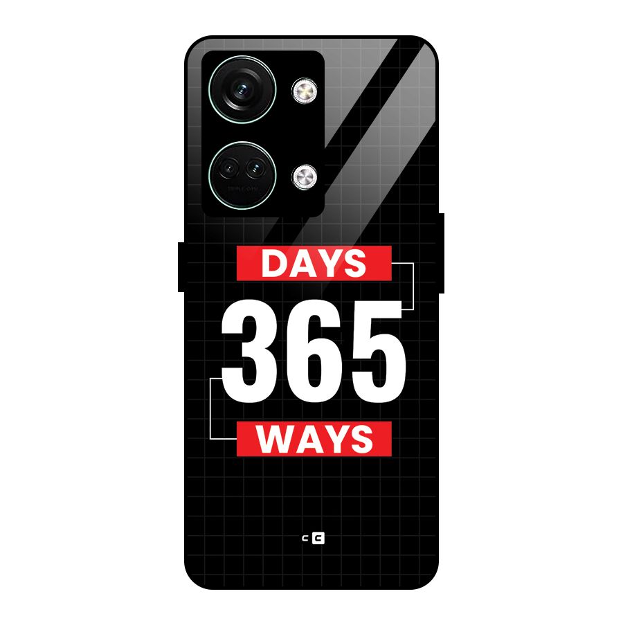 Year Ways Glass Back Case for Oneplus Nord 3