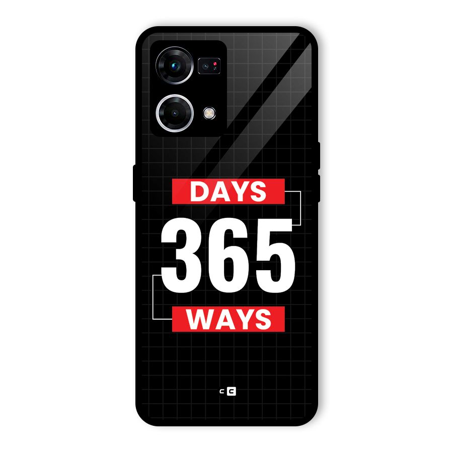 Year Ways Glass Back Case for Oppo F21s Pro 4G