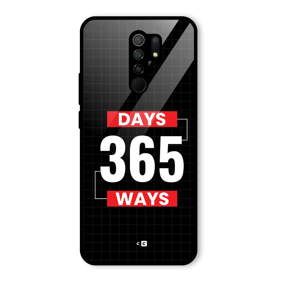 Year Ways Glass Back Case for Poco M2