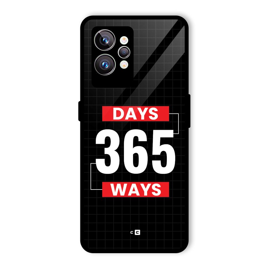 Year Ways Glass Back Case for Realme GT2 Pro