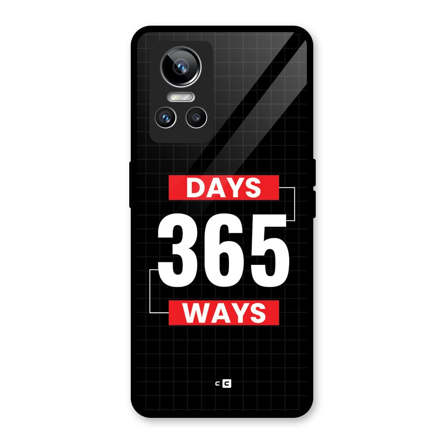 Year Ways Glass Back Case for Realme GT Neo 3