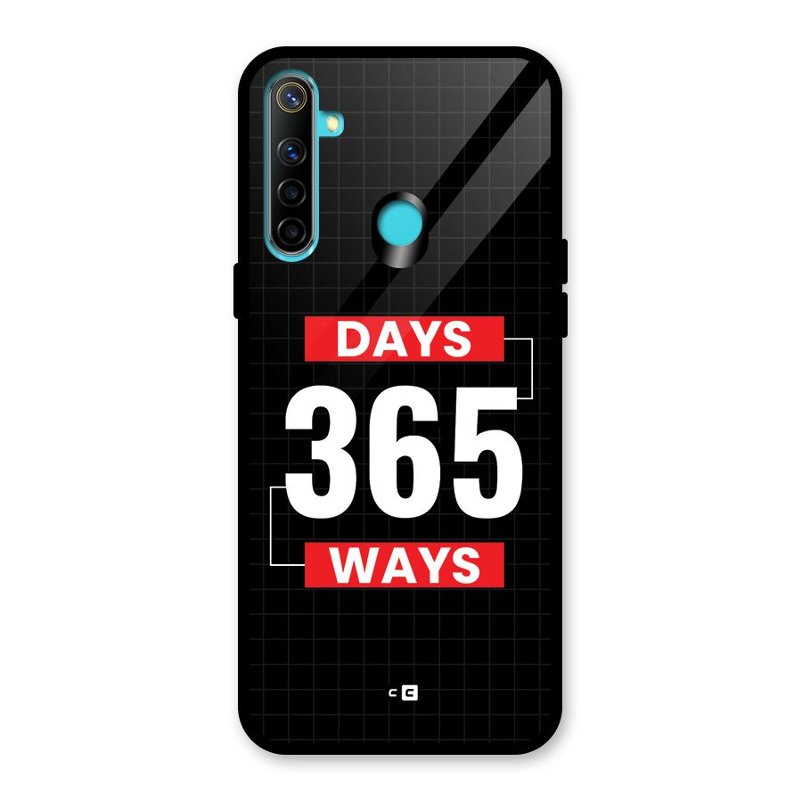 Year Ways Glass Back Case for Realme Narzo 10