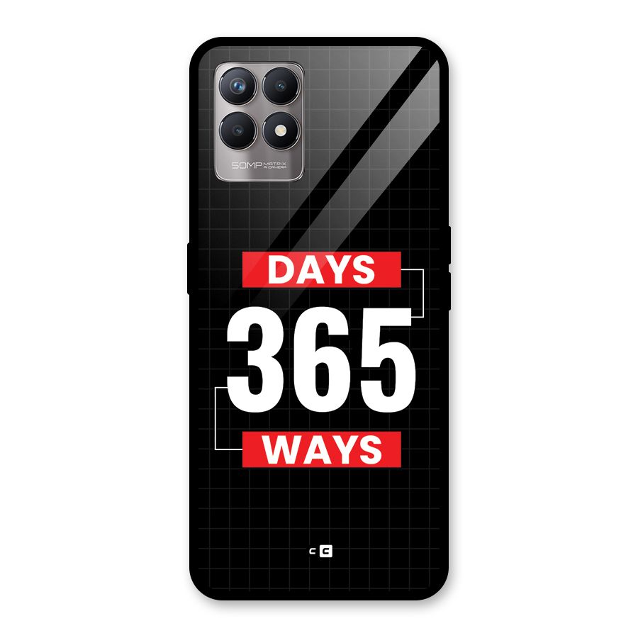 Year Ways Glass Back Case for Realme Narzo 50
