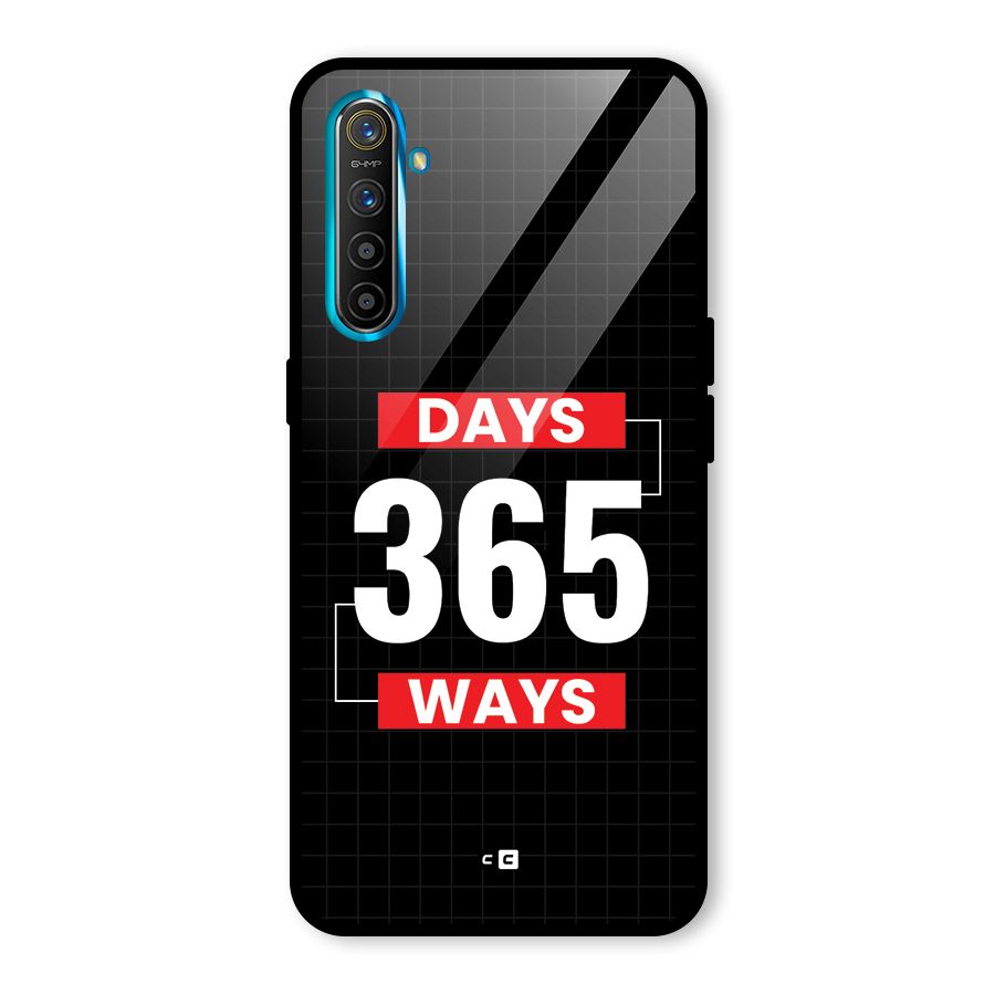 Year Ways Glass Back Case for Realme XT