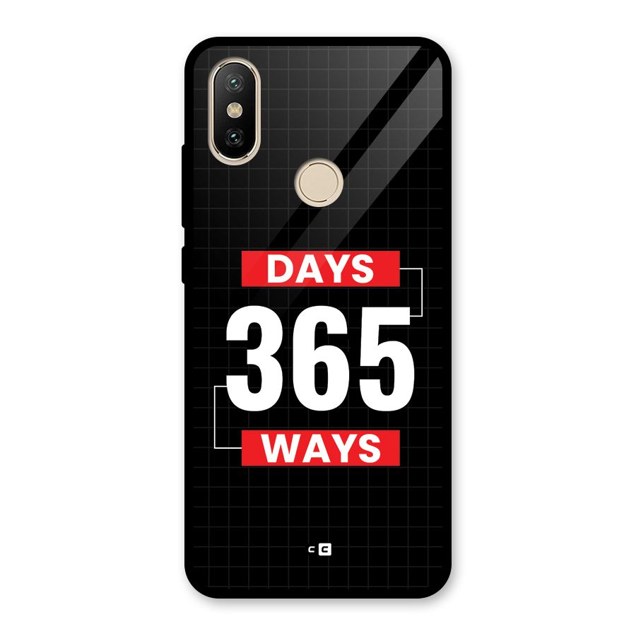 Year Ways Glass Back Case for Redmi A2