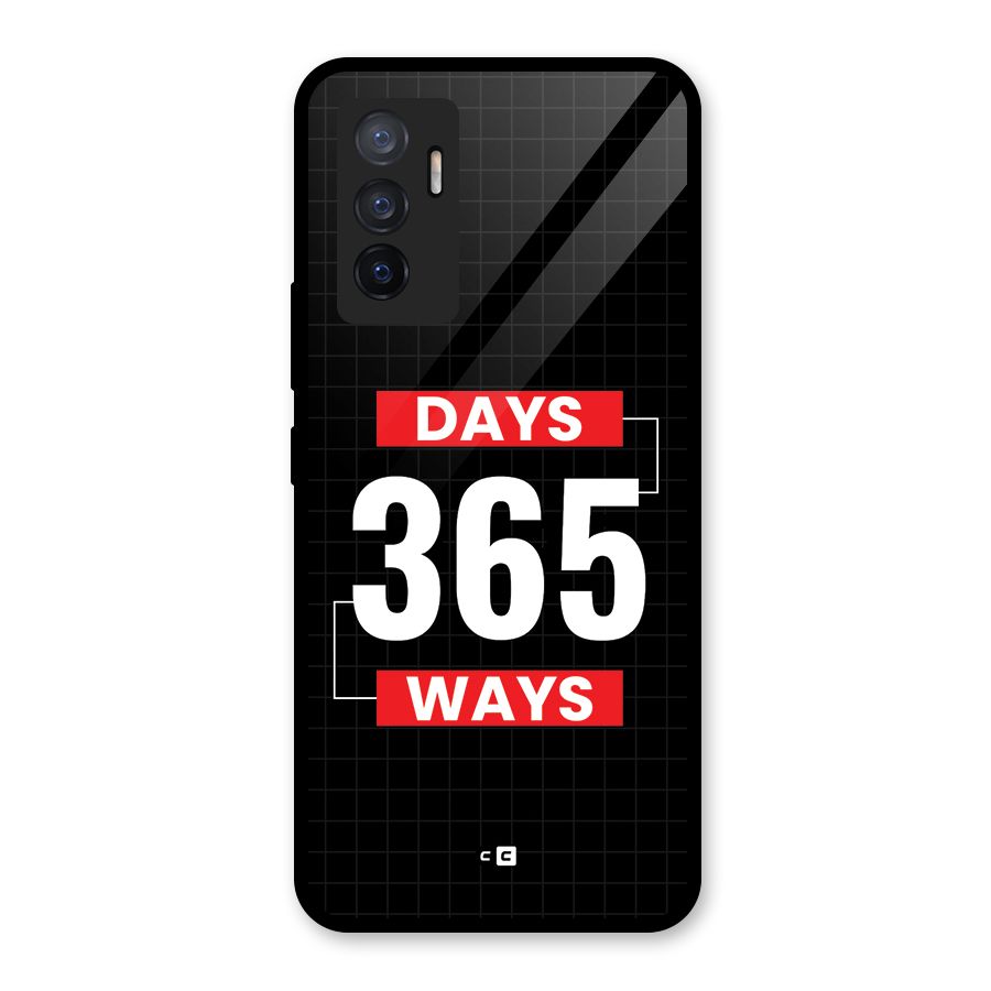 Year Ways Glass Back Case for Vivo V23e