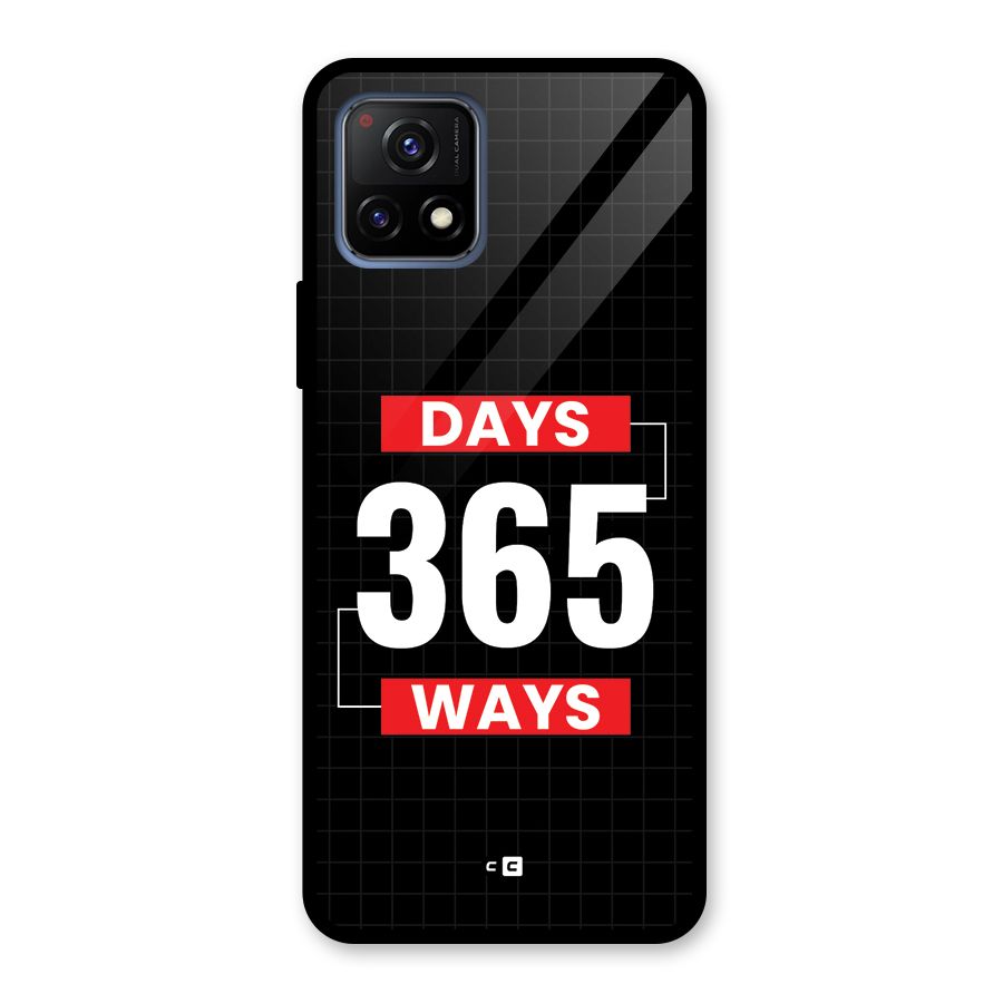 Year Ways Glass Back Case for Vivo Y72 5G