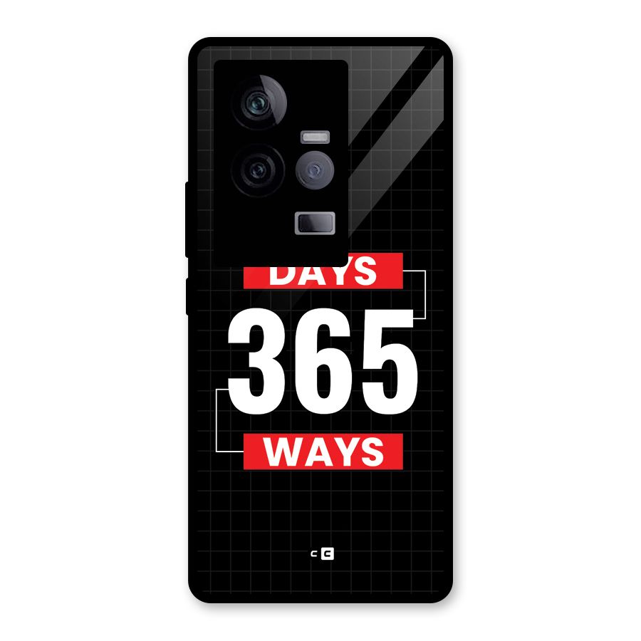 Year Ways Glass Back Case for Vivo iQOO 11 5G
