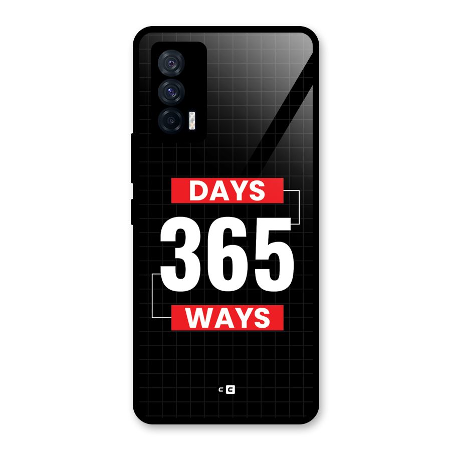 Year Ways Glass Back Case for Vivo iQOO 7 5G