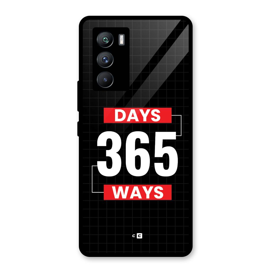 Year Ways Glass Back Case for Vivo iQOO 9 SE
