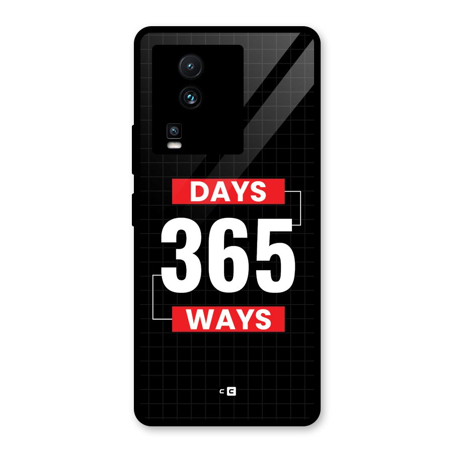 Year Ways Glass Back Case for Vivo iQOO Neo 7 Pro