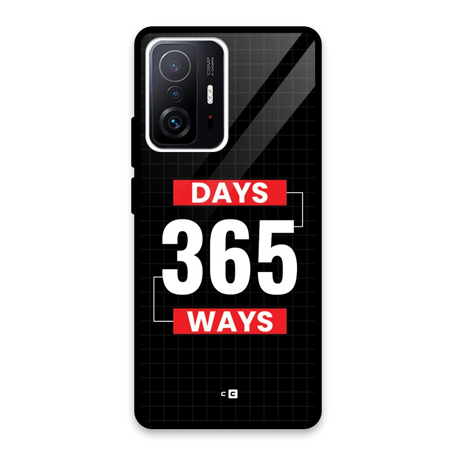 Year Ways Glass Back Case for Xiaomi 11T Pro